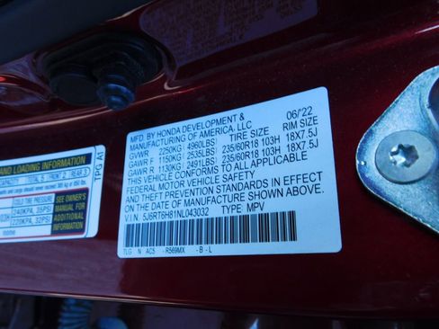 Certified 2022 Honda CR-V EX-L image 13