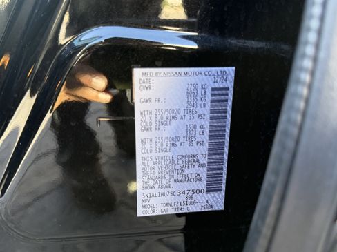 Certified 2025 INFINITI QX60 Autograph w/ Cargo Package image 27