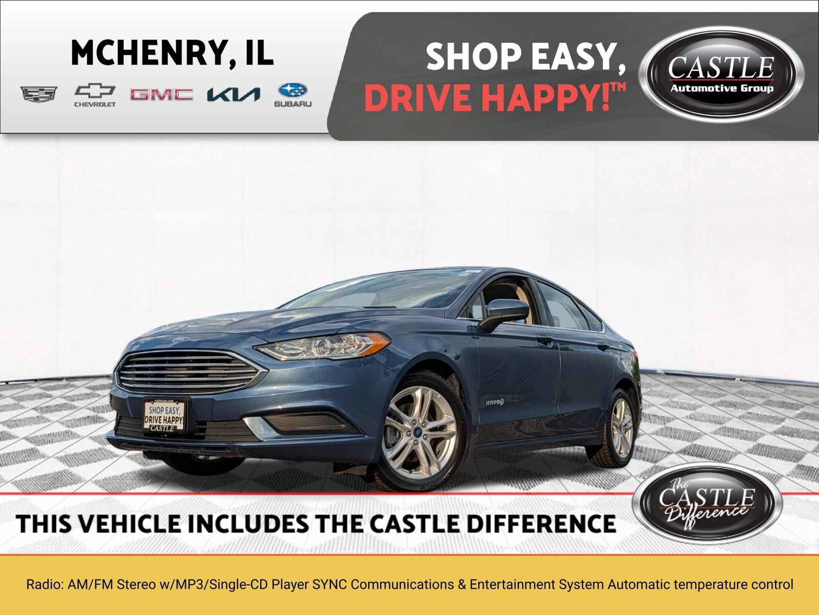 Used 2018 Ford Fusion S FWD image 1