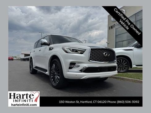 Certified 2023 INFINITI QX80 Sensory w/ All-Season Package AWD/4WD image 1