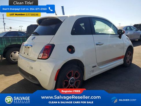 Used 2016 FIAT 500 e w/ Esport Package FWD image 4