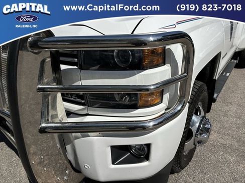 Used 2015 Chevrolet Silverado 3500 LTZ w/ Duramax Plus Package AWD/4WD image 11