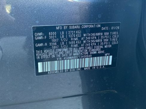 Used 2026 Subaru Ascent Premium AWD/4WD image 32