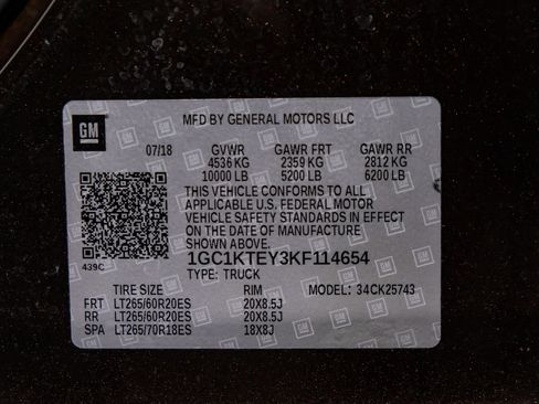 Used 2019 Chevrolet Silverado 2500 LTZ w/ Duramax Plus Package image 60