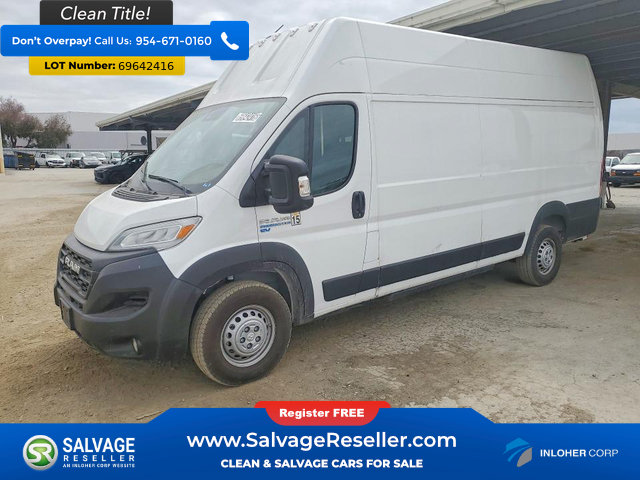 Used 2024 RAM ProMaster 3500 w/ Delivery Van Package FWD image 1