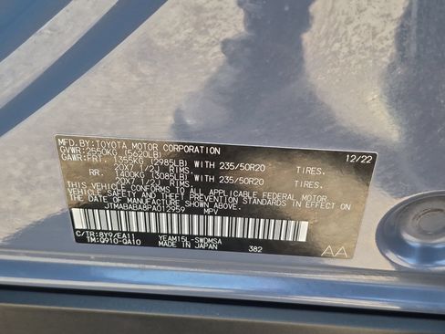 Used 2023 Subaru Solterra AWD image 22