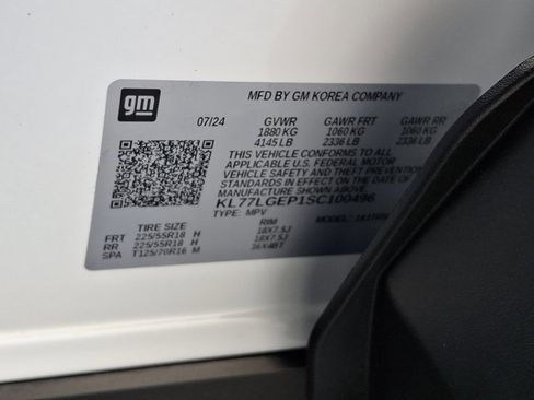 Used 2025 Chevrolet Trax RS w/ Sunroof Package image 28