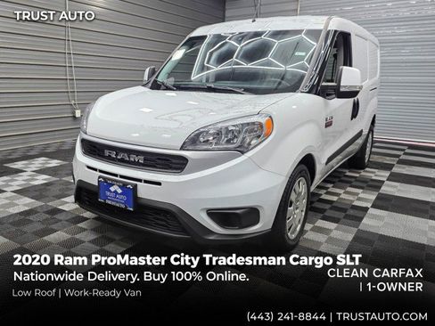 Used 2020 RAM ProMaster City Tradesman SLT FWD image 1