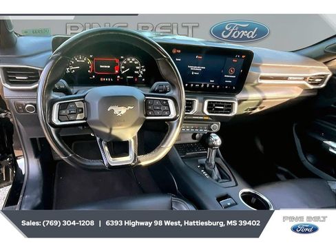 Certified 2024 Ford Mustang Premium w/ Wheel & Stripe Package RWD image 5