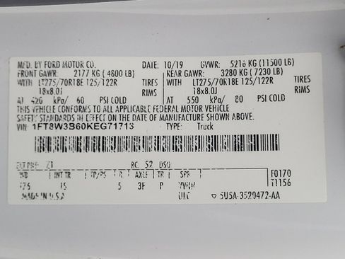 Used 2019 Ford F350 XL w/ Power Equipment Group image 33