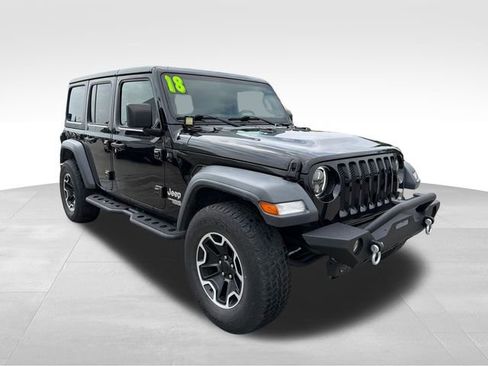 Used 2018 Jeep Wrangler Unlimited Sport S AWD/4WD image 1