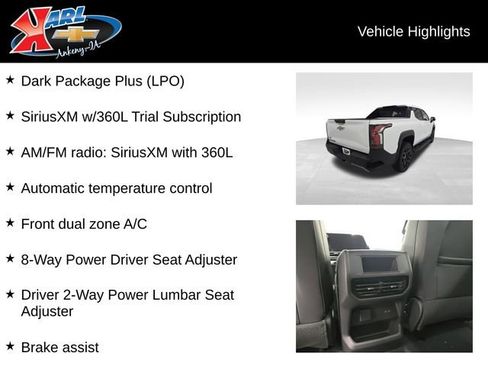 New 2026 Chevrolet Silverado EV LT w/ LPO, Dark Package Plus image 3