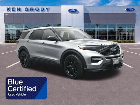 Certified 2023 Ford Explorer ST-Line w/ Class IV Trailer Tow Package RWD image 1