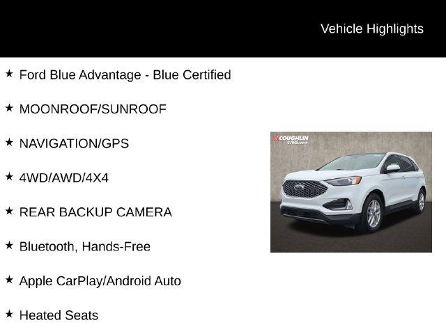Used 2024 Ford Edge SEL w/ Convenience Package AWD/4WD image 2