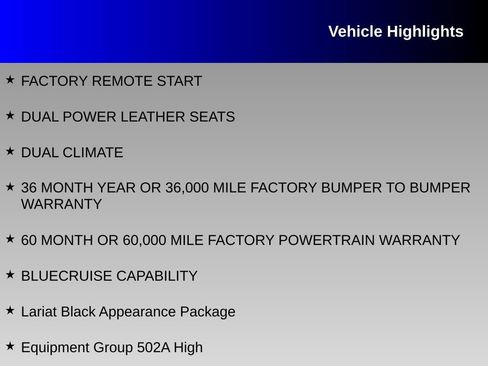 Used 2024 Ford F150 Lariat w/ Equipment Group 502A High AWD/4WD image 16