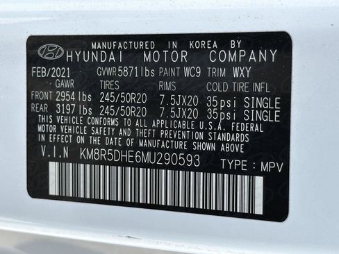 Used 2021 Hyundai Palisade Limited AWD/4WD image 15