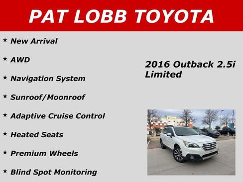 Used 2016 Subaru Outback 2.5i Limited image 28