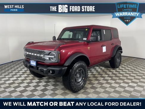 New 2025 Ford Bronco Badlands w/ Sasquatch Package AWD/4WD image 1