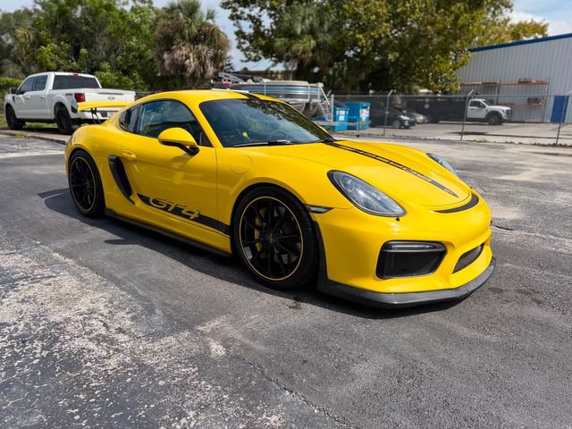 Used 2016 Porsche Cayman GT4 w/ Sport Chrono Package RWD image 81