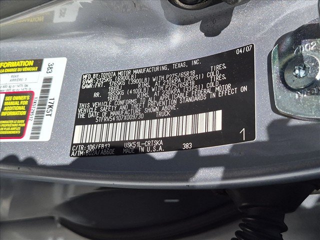 Used 2007 Toyota Tundra SR5 RWD image 15