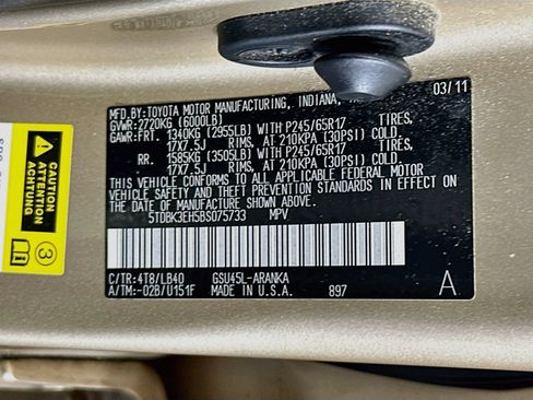 Used 2011 Toyota Highlander SE w/ Tow Pkg AWD/4WD image 33
