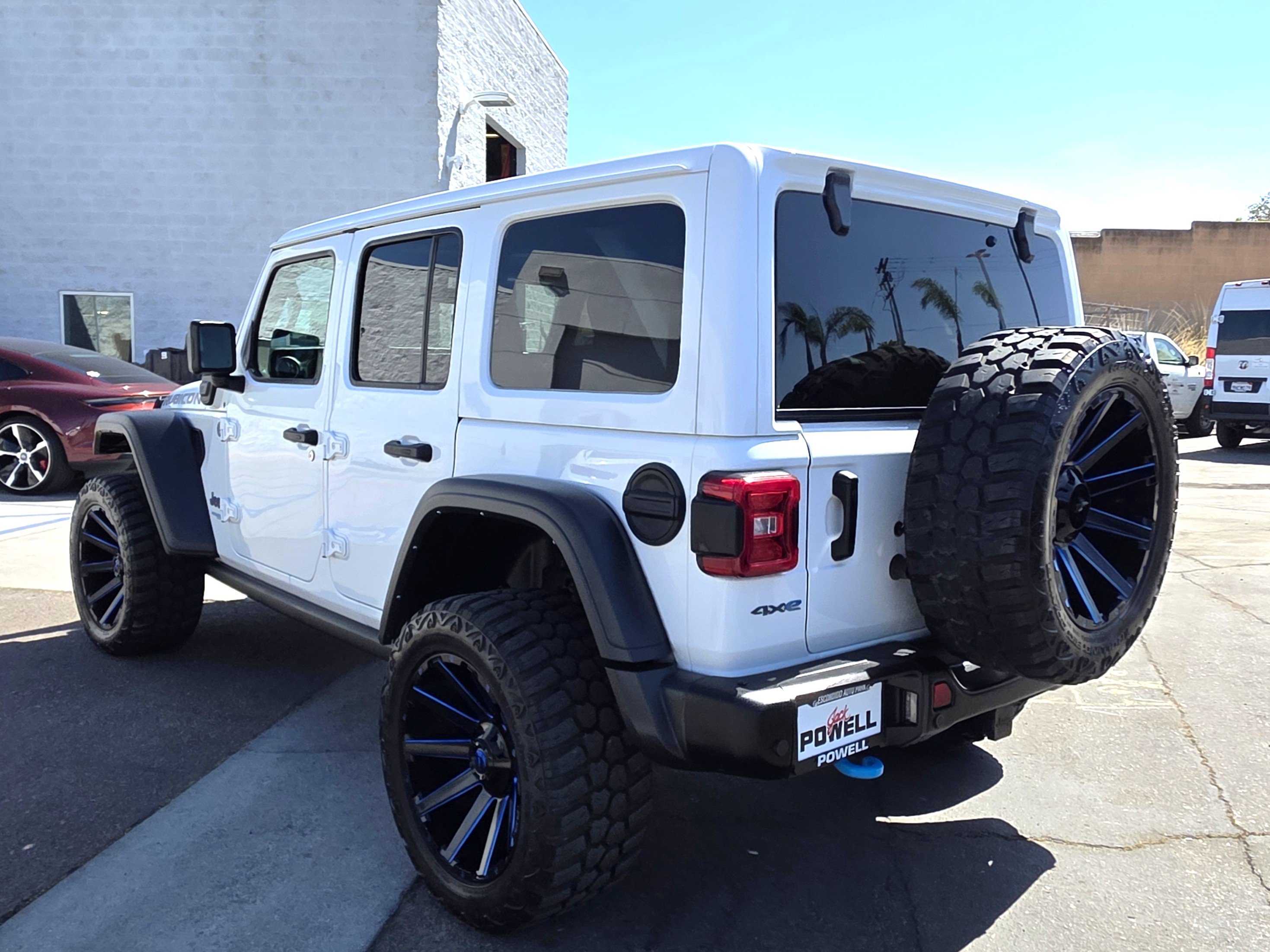 Used 2021 Jeep Wrangler Unlimited Rubicon 4xe w/ Steel Bumper Group AWD/4WD image 3