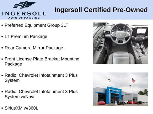 Used 2023 Chevrolet Traverse LT w/ LT Premium Package AWD/4WD image 10