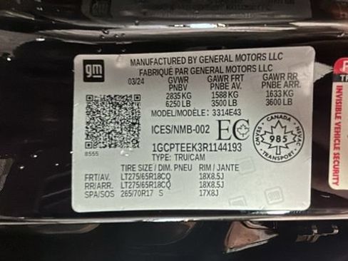 Used 2024 Chevrolet Colorado Trail Boss w/ Safety Package AWD/4WD image 10