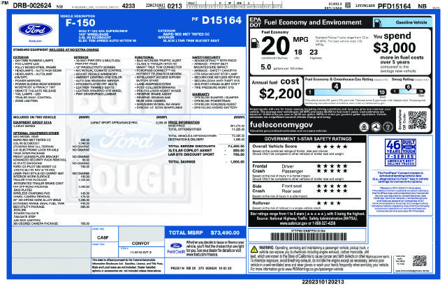 Used 2023 Ford F150 Lariat AWD/4WD image 23