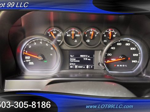 Used 2021 Chevrolet Silverado 1500 Custom w/ LPO, Dark Essentials Package AWD/4WD image 21