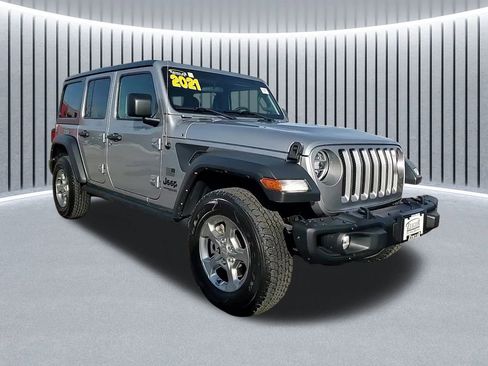 Used 2021 Jeep Wrangler Unlimited Sport image 1
