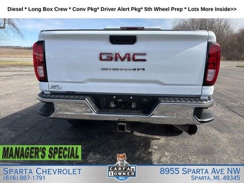 Used 2022 GMC Sierra 2500 Pro w/ Gooseneck/5TH Wheel Package AWD/4WD image 4