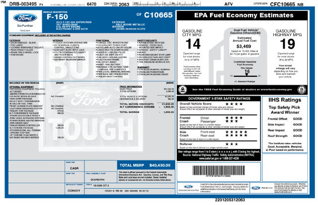 Used 2012 Ford F150 XLT w/ XLT Chrome Pkg AWD/4WD image 26