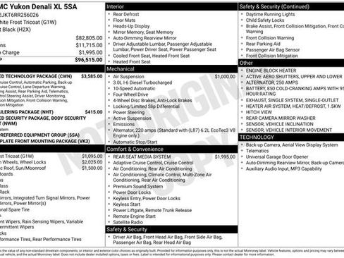 Used 2024 GMC Yukon XL Denali w/ Advanced Technology Package image 4