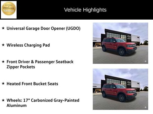 Used 2023 Ford Bronco Sport Big Bend w/ Convenience Package AWD/4WD image 13