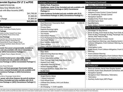 New 2026 Chevrolet Equinox EV LT image 26