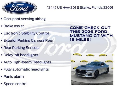 New 2026 Ford Mustang GT RWD image 30