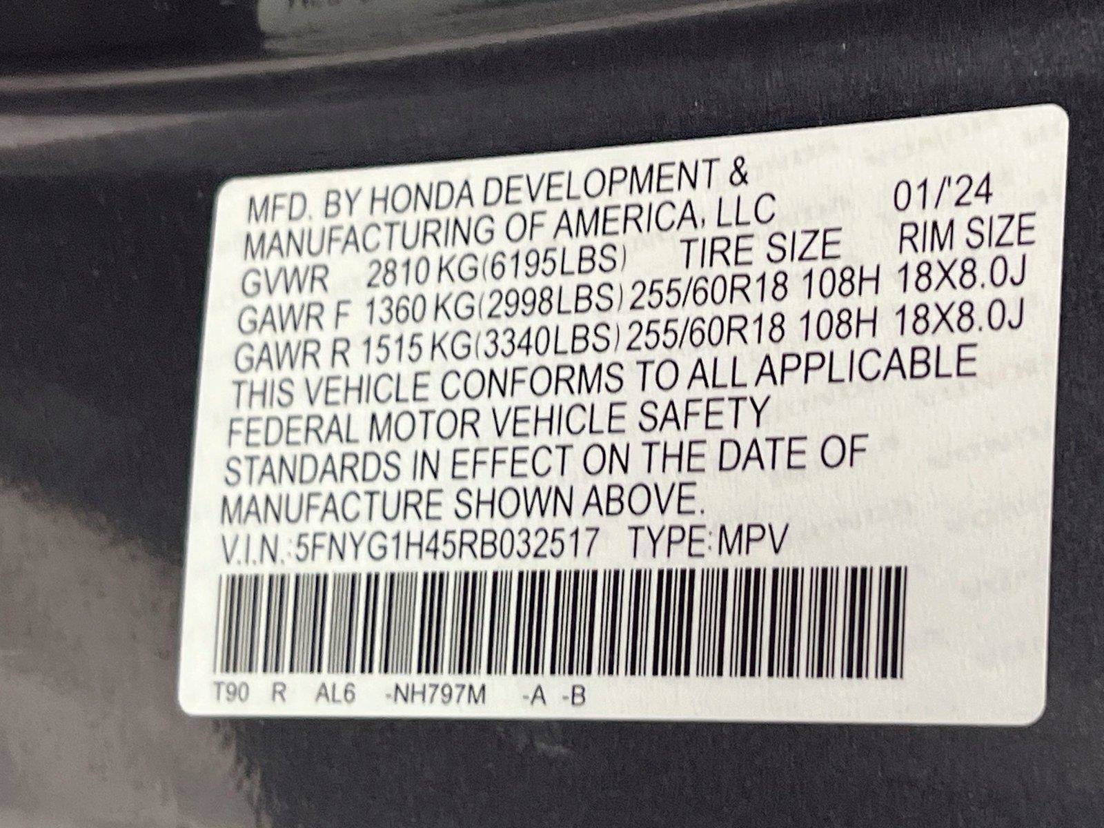 Used 2024 Honda Pilot EX-L image 29
