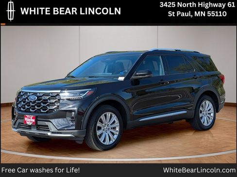 Used 2025 Ford Explorer Platinum w/ LUX Leather Package AWD/4WD image 1