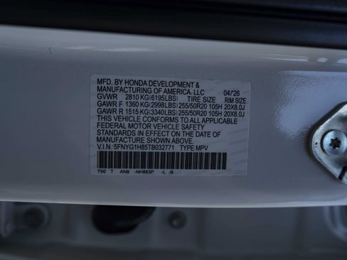 Certified 2026 Honda Pilot Elite image 48