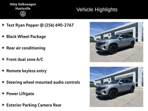 Used 2026 Volkswagen Atlas SE w/ Black Wheel Package FWD image 6