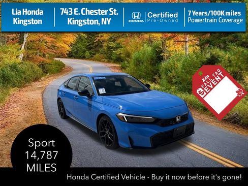 Certified 2025 Honda Civic Sport image 1