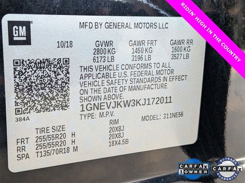 Used 2019 Chevrolet Traverse High Country image 27