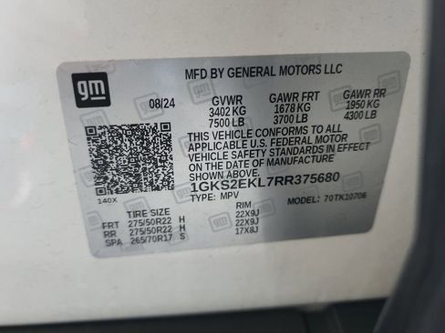 Certified 2024 GMC Yukon Denali Ultimate w/ LPO, Floor Liner Package AWD/4WD image 34