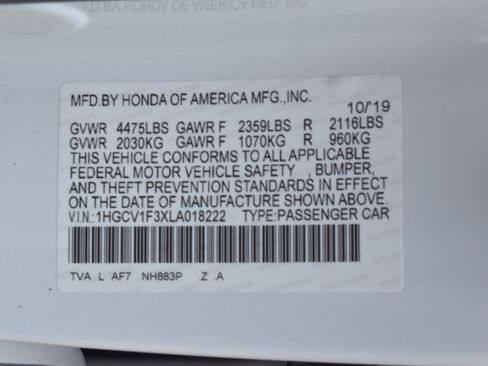 Used 2020 Honda Accord Sport image 32