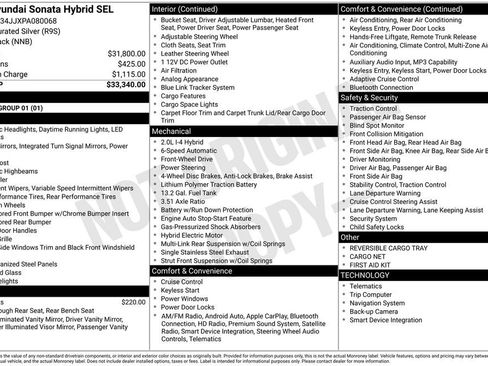 Used 2023 Hyundai Sonata SEL image 36
