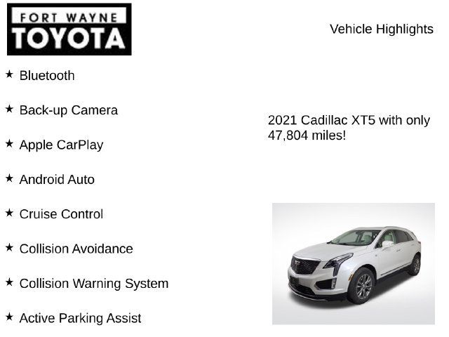 Used 2021 Cadillac XT5 Premium Luxury AWD/4WD image 8