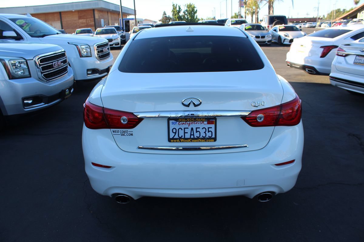 Used 2015 INFINITI Q50 Premium w/ Navigation Package RWD image 6