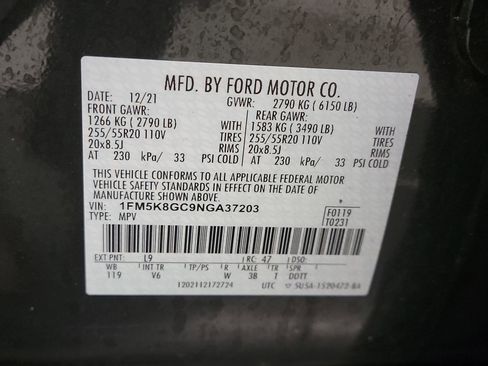 Used 2022 Ford Explorer ST image 33
