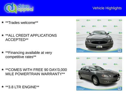 Used 2007 Buick LaCrosse CX w/ Chrome Enhancement Package FWD image 12